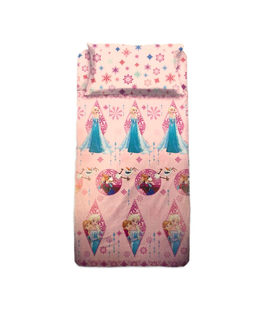 Completo Lenzuola Posto Frozen Cotone Disney