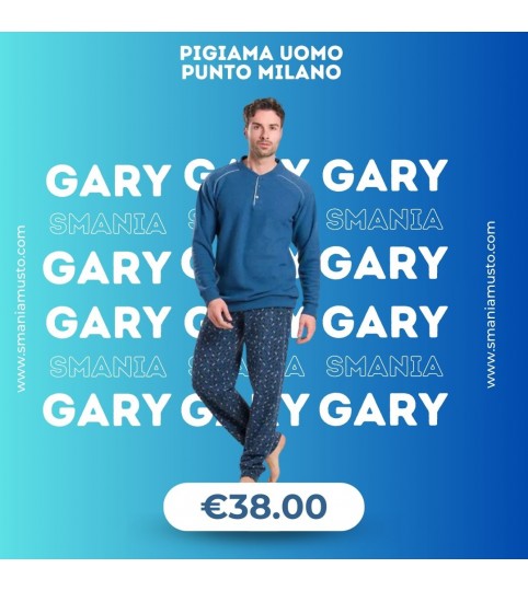 PIGIAMA UOMO V60090 SERAFINO PUNTO MILANO GARY