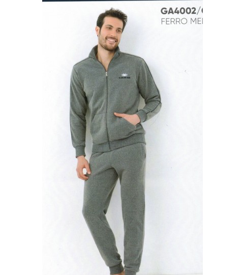 TUTA UOMO GA4002C CALIBRATA  FULLZIP FELPA GRANCHIO