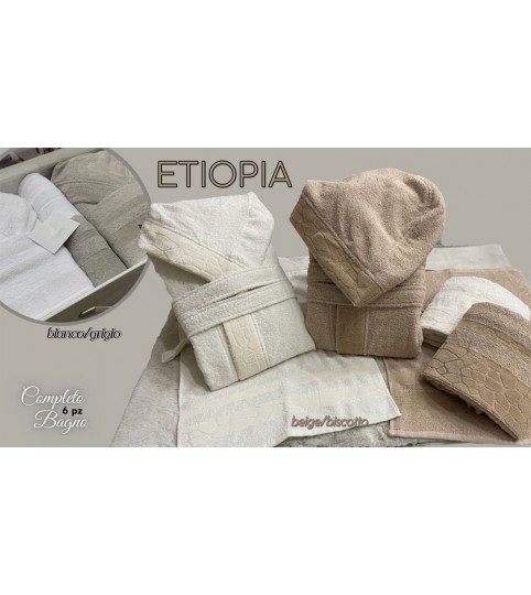 COMPLETO BAGNO ETIOPIA 6PZ. BALESTRA