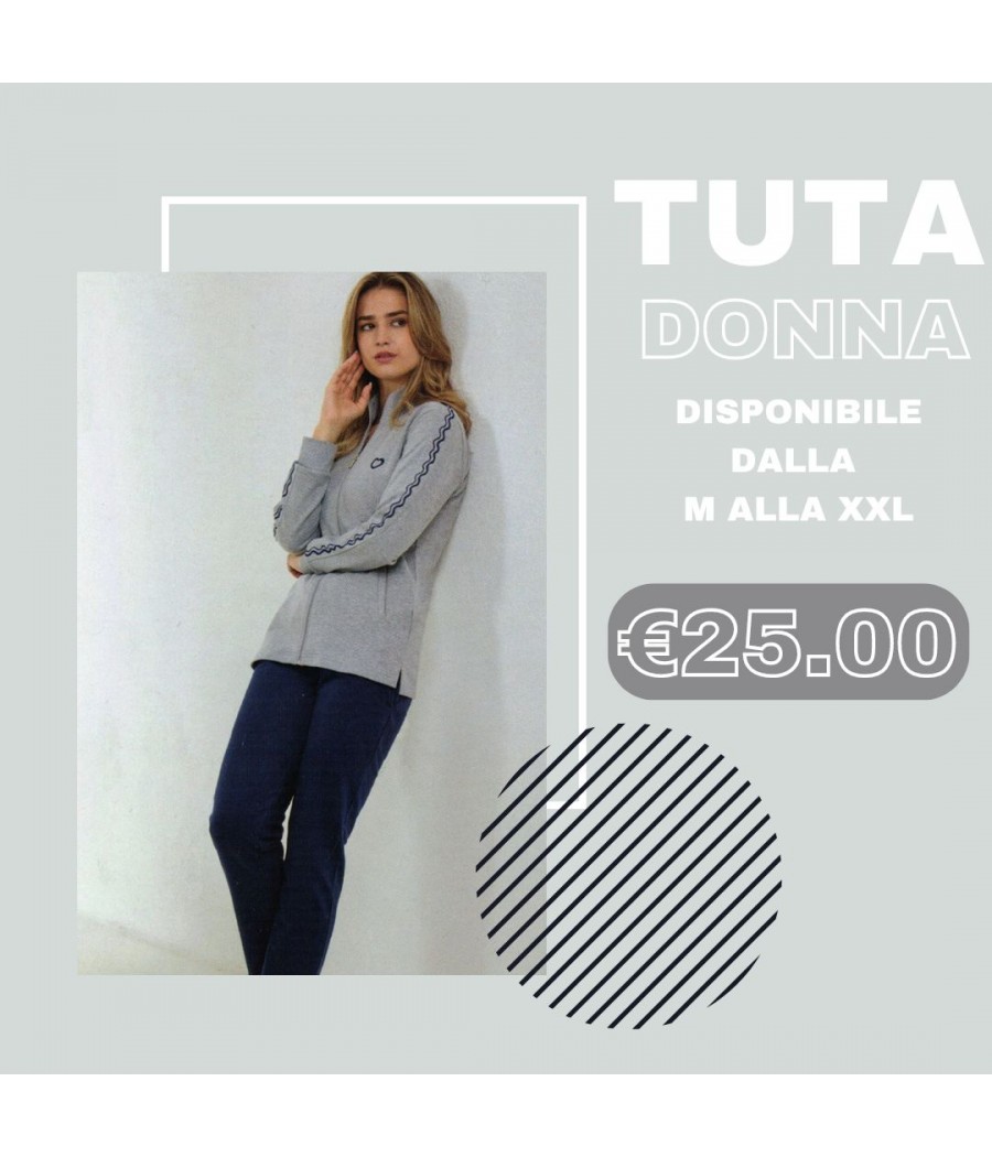 TUTA DONNA GA6018 FULLZIP...