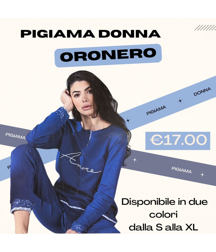 PIGIAMA DONNA OD1155 INTERLOCK