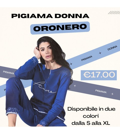 PIGIAMA DONNA OD1155 INTERLOCK