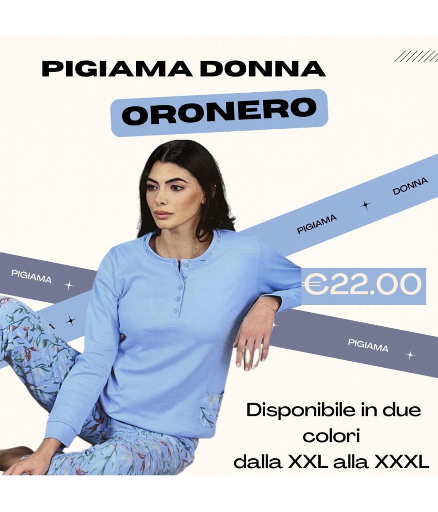 PIGIAMA DONNA OD1160B...