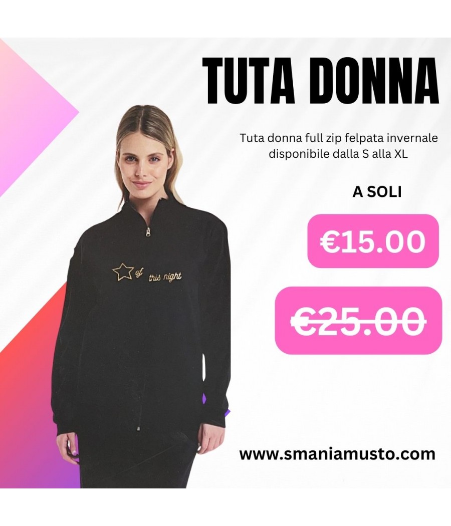 TUTA DONNA F31 FULLZIP...