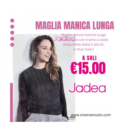 MAGLIA DONNA 4654 M/LUNGA JADEA